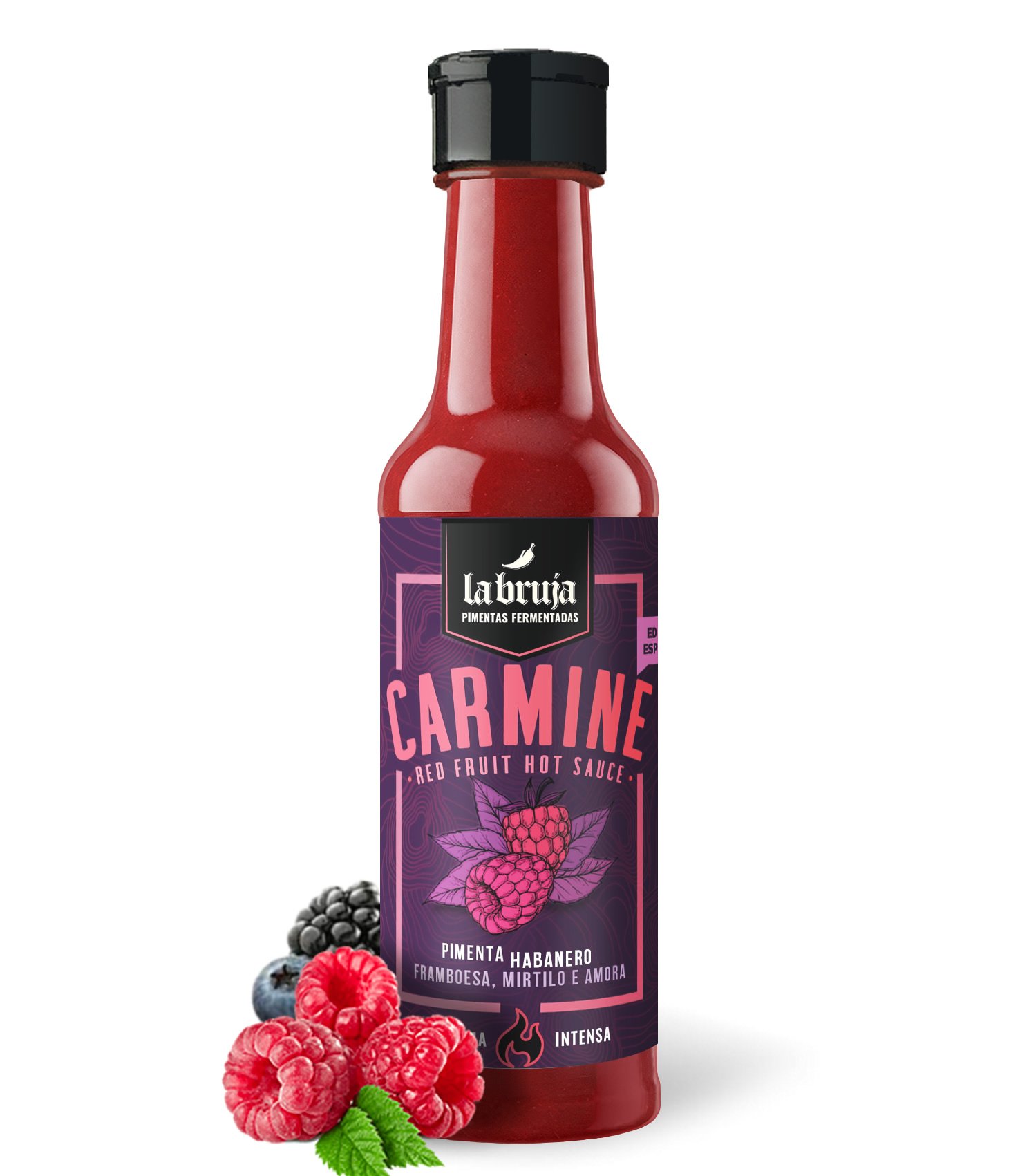 きやマリムーン クォーター Molho de pimenta Carmine LaBruja 150ml – Frutas Vermelhas